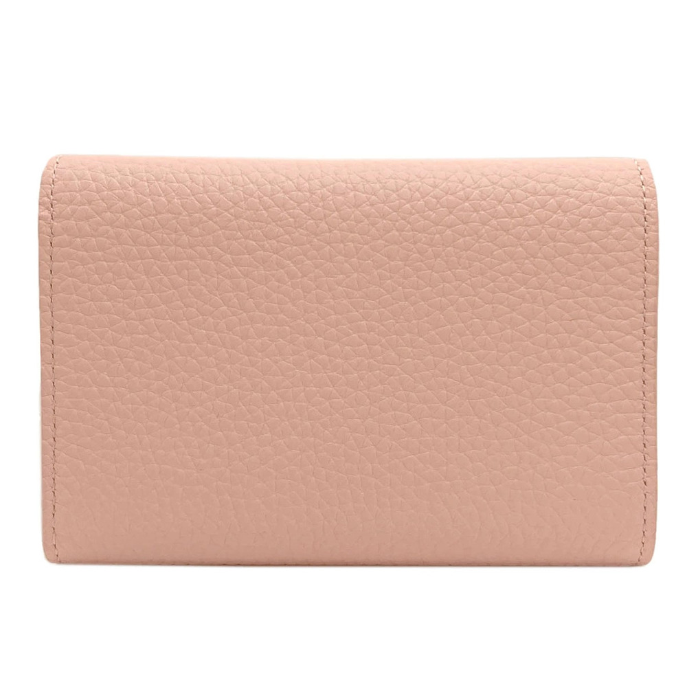 Louis Vuitton Portefeuille Capucines Bifold Wallet Coin Purse Leather Tan